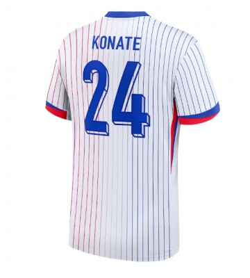 Frankrig Ibrahima Konate #24 Replika Udebanetrøje EM 2024 Kortærmet